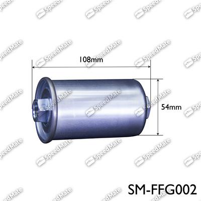 SpeedMate SM-FFG002 - Топливный фильтр autosila-amz.com