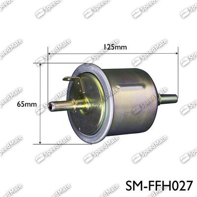 SpeedMate SM-FFH027 - Топливный фильтр autosila-amz.com