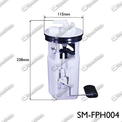 SpeedMate SM-FPH004 - Топливный насос autosila-amz.com