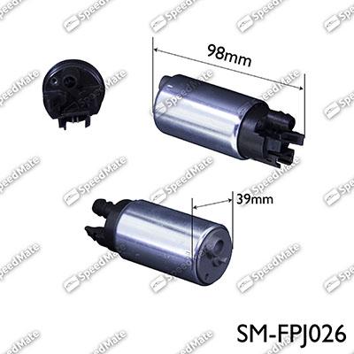 SpeedMate SM-FPJ026 - Топливный насос autosila-amz.com