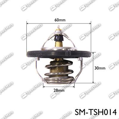 SpeedMate SM-TSH014 - Термостат охлаждающей жидкости / корпус autosila-amz.com