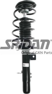 Spidan 86019 - Стойка амортизатора autosila-amz.com