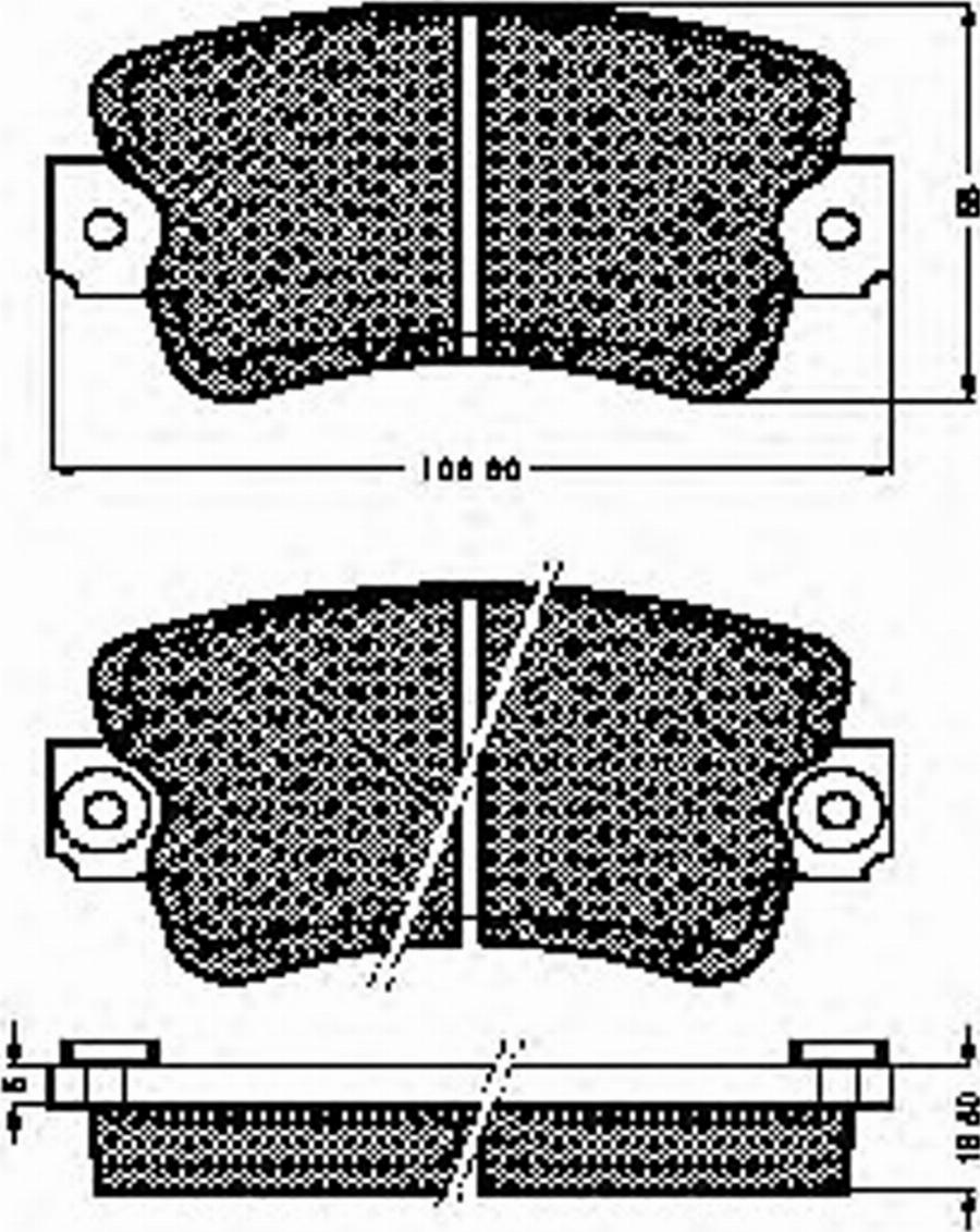 Spidan 30111 - Тормозные колодки, дисковые, комплект autosila-amz.com