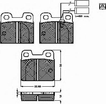 Spidan 30209 - Тормозные колодки, дисковые, комплект autosila-amz.com