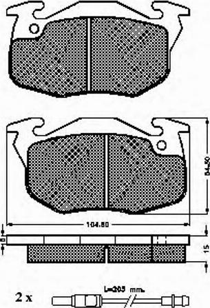 Spidan 31787 - Тормозные колодки, дисковые, комплект autosila-amz.com