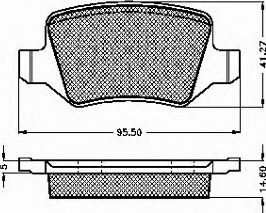 Spidan 33650 - Тормозные колодки, дисковые, комплект autosila-amz.com