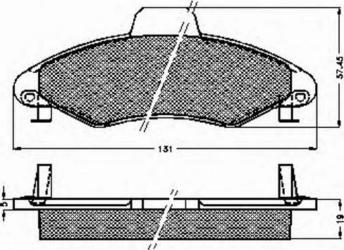 Spidan 32310 - Тормозные колодки, дисковые, комплект autosila-amz.com