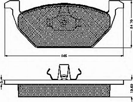 Spidan 32259 - Тормозные колодки, дисковые, комплект autosila-amz.com