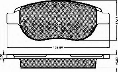 Spidan 32762 - Тормозные колодки, дисковые, комплект autosila-amz.com