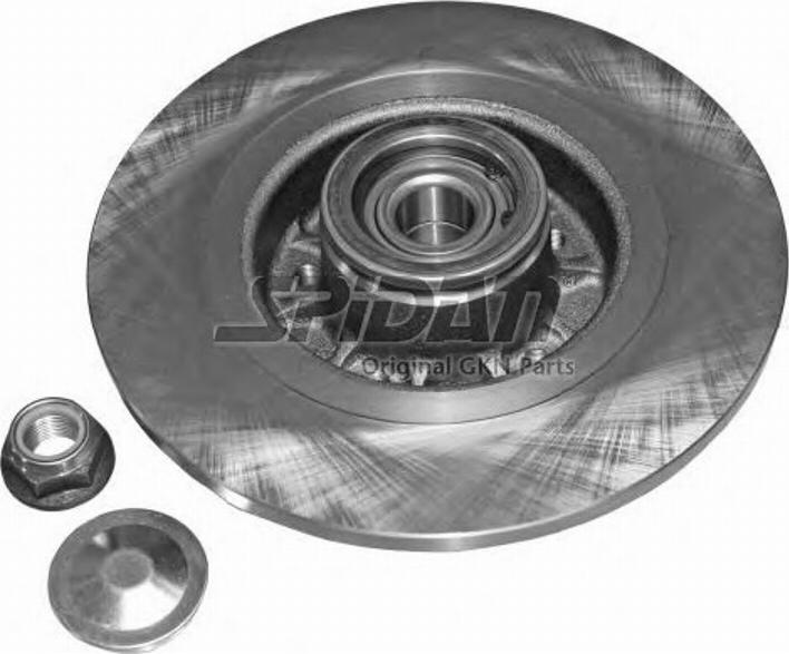 Spidan 27401L - Тормозной диск autosila-amz.com