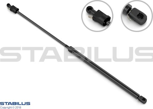 STABILUS 942863 - Газовая пружина, упор autosila-amz.com