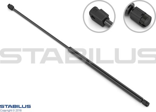 STABILUS 9272DM - Газовая пружина, упор autosila-amz.com