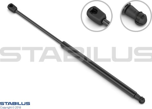 STABILUS 406793 - Газовая пружина, заднее стекло autosila-amz.com