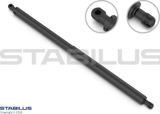 STABILUS 433572 - Газовая пружина, упор autosila-amz.com