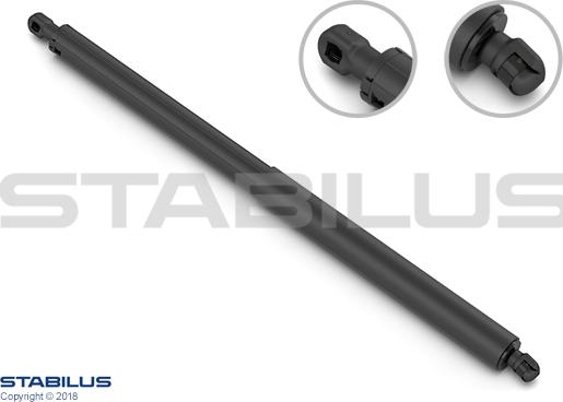 STABILUS 432379 - Газовая пружина, упор autosila-amz.com