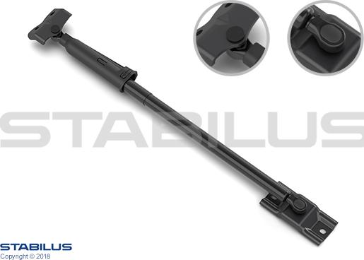 STABILUS 580067 - Газовая пружина, упор autosila-amz.com