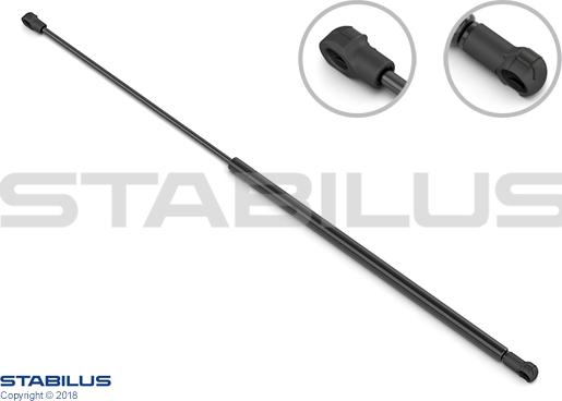 STABILUS 576243 - Газовая пружина, крыша autosila-amz.com