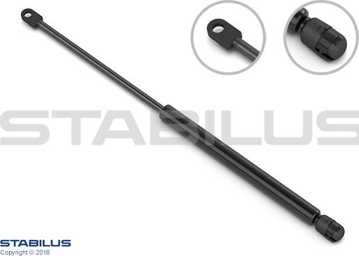 STABILUS 0667QM - Газовая пружина, упор autosila-amz.com