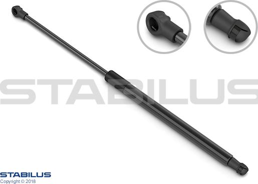 STABILUS 2561WJ - Газовая пружина, упор autosila-amz.com