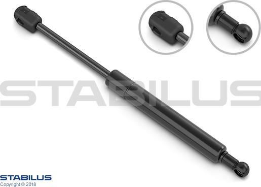 STABILUS 2479LO - Газовая пружина, упор autosila-amz.com