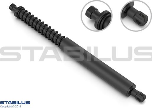 STABILUS 030847 - Газовая пружина, упор autosila-amz.com