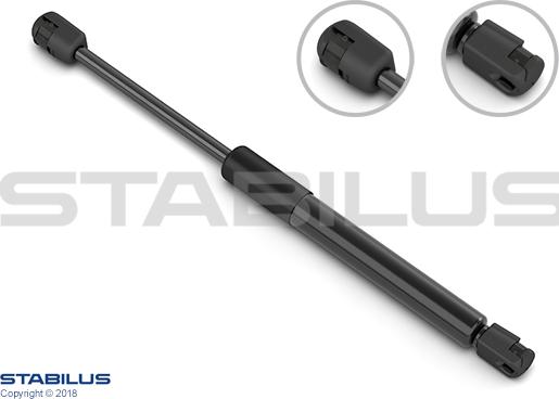 STABILUS 273673 - Газовая пружина, крышка багажника (задняя дверь) autosila-amz.com