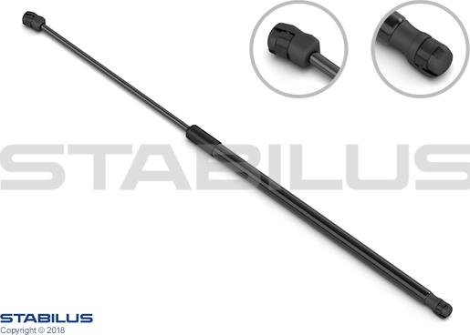 STABILUS 198173 - Газовая пружина, упор autosila-amz.com