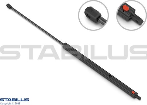 STABILUS 1383BM - Газовая пружина, капот autosila-amz.com