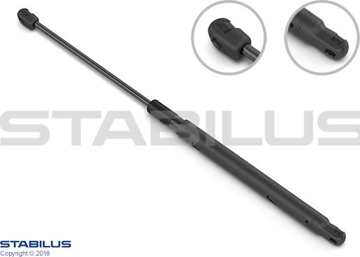 STABILUS 194076 - Газовая пружина, капот autosila-amz.com