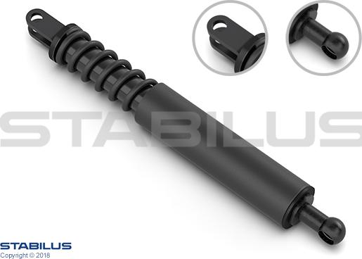 STABILUS 8889KR - Газовая пружина, упор autosila-amz.com