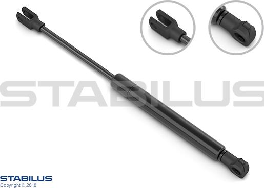 STABILUS 3246YB - Газовая пружина, заднее стекло autosila-amz.com