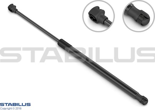 STABILUS 540866 - Газовая пружина, упор autosila-amz.com