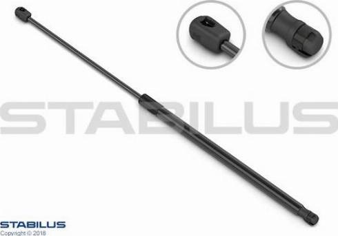 STABILUS 498586 - Газовая пружина, упор autosila-amz.com