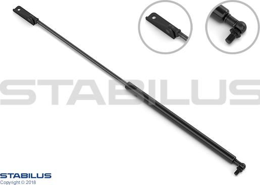 STABILUS 735171 - Газовая пружина, упор autosila-amz.com