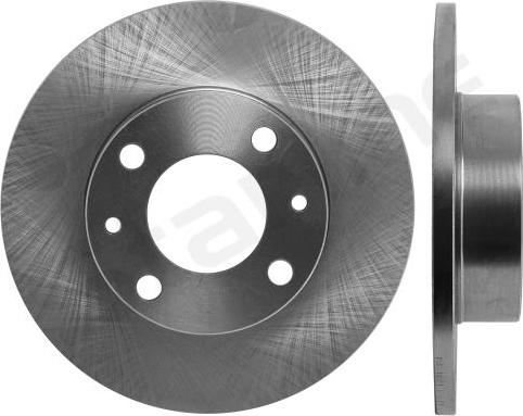 Starline PB 1021 - Тормозной диск autosila-amz.com