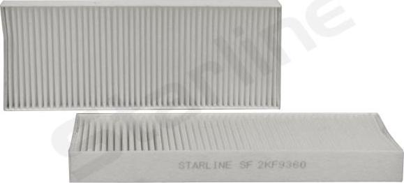 Starline SF 2KF9360 - Фильтр воздуха в салоне autosila-amz.com