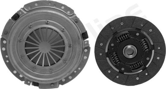 Starline SL 3DS0758 - Комплект сцепления autosila-amz.com