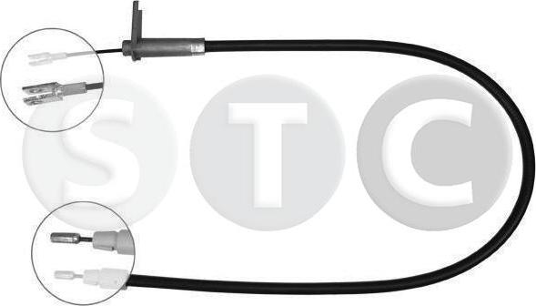 STC T480972 - Тросик, cтояночный тормоз autosila-amz.com