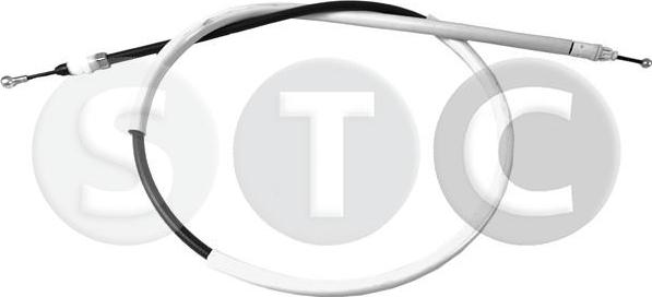 STC T480136 - Тросик, cтояночный тормоз autosila-amz.com