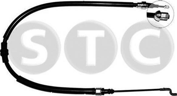 STC T480395 - Тросик, cтояночный тормоз autosila-amz.com