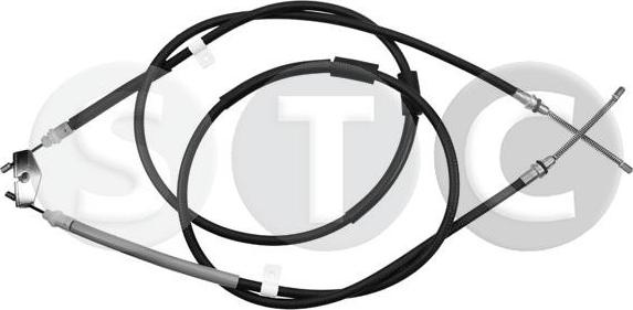 STC T481853 - Тросик, cтояночный тормоз autosila-amz.com