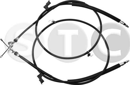 STC T481830 - Тросик, cтояночный тормоз autosila-amz.com