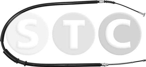 STC T481302 - Тросик, cтояночный тормоз autosila-amz.com