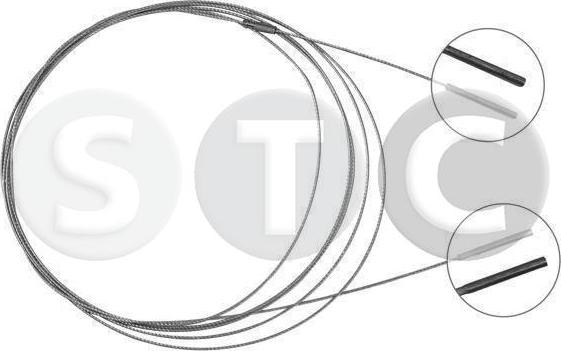 STC T483821 - Тросик газа autosila-amz.com