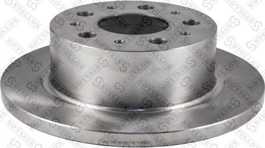 Stellox 6020-9967-SX - Тормозной диск autosila-amz.com