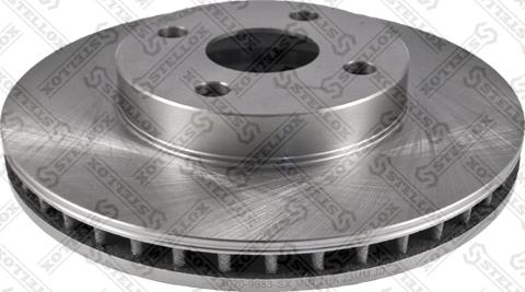 Stellox 6020-9983-SX - Тормозной диск autosila-amz.com