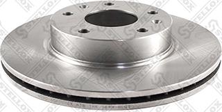 Stellox 6020-4020V-SX - Тормозной диск autosila-amz.com