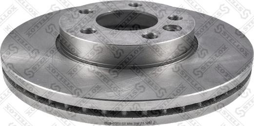 Stellox 6020-4795V-SX - Тормозной диск autosila-amz.com