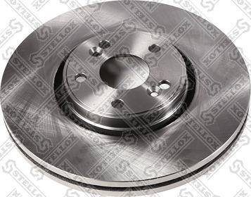 Stellox 6020-1487V-SX - Тормозной диск autosila-amz.com