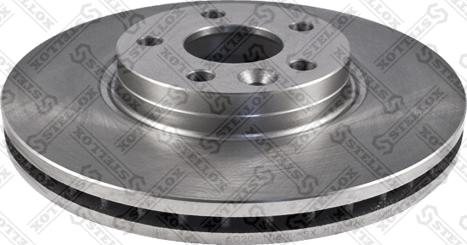 Stellox 6020-1080V-SX - Тормозной диск autosila-amz.com